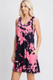  Full Size Floral V-Neck Tank Dress with Pockets -BazaarBey - www.shopbazaarbey.com