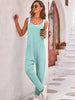 Spaghetti Strap Jumpsuit with Pockets Trendsi
