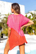 Slit  V-Neck Cover Up Trendsi