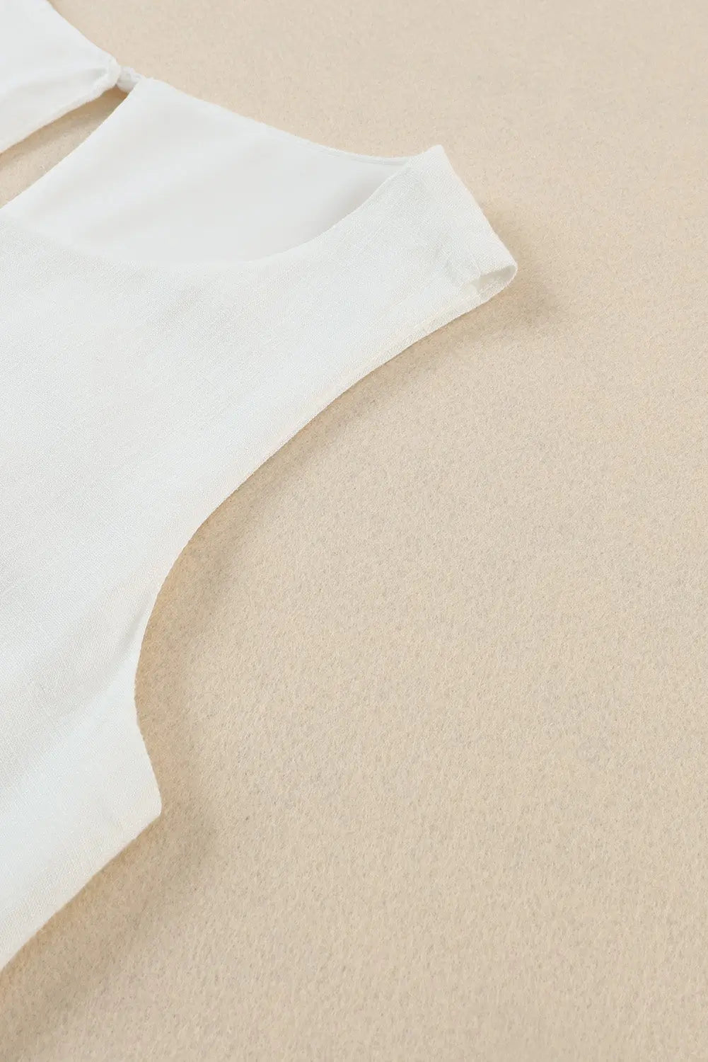 Round Neck Sleeveless Jumpsuit Trendsi