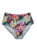 Printed Surplice Wide Strap Two-Piece Swim Set Trendsi