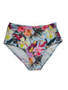 Printed Surplice Wide Strap Two-Piece Swim Set Trendsi