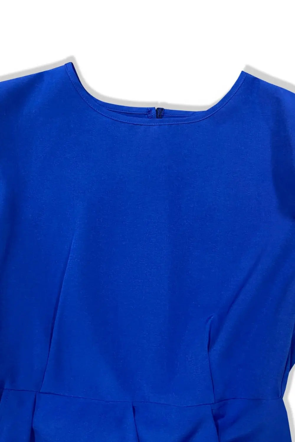 Round Neck Cap Sleeve Dress -BazaarBey - www.shopbazaarbey.com