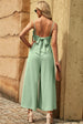 Spaghetti Strap Tied Seam Detail Jumpsuit Trendsi
