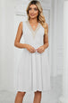 Pocketed V-Neck Wide Strap Dress -BazaarBey - www.shopbazaarbey.com