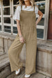  Wide Leg Front Pocket Jumpsuit Trendsi