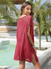 Slit Openwork V-Neck Cover-Up Trendsi