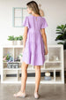  Full Size  Short Sleeve Tiered Dress -BazaarBey - www.shopbazaarbey.com