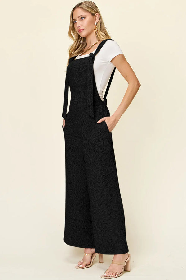   Sleeveless Wide Leg Jumpsuit Trendsi