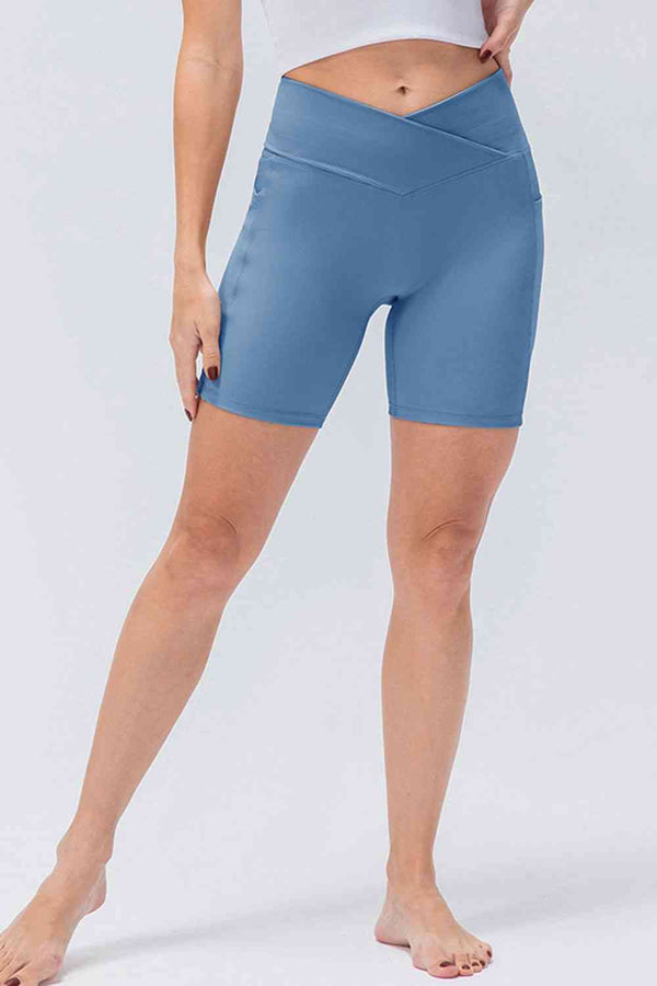 Slim Fit V-Waistband Sports Shorts Bazaarbey