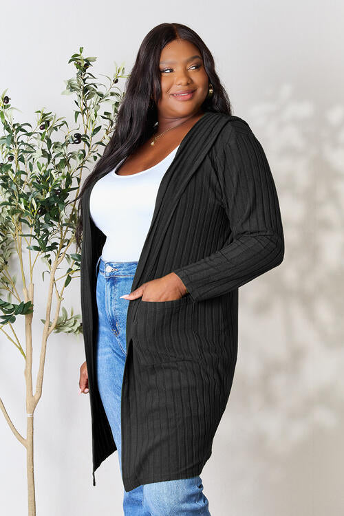   Hooded Sweater Cardigan Bazaarbey