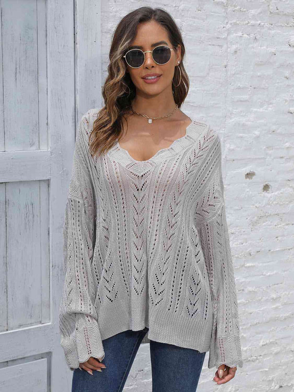 BazaarBey  V-Neck Sweater 