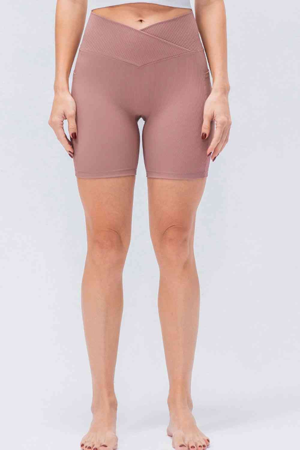 Slim Fit V-Waistband Sports Shorts Bazaarbey