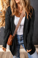 Cable-Knit Dropped Shoulder Cardigan Bazaarbey