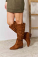  Block Heel Knee High Boots Trendsi
