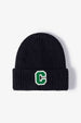 Letter C Patch Cuffed Beanie Trendsi