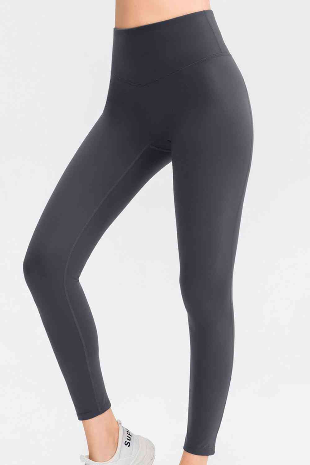 Wide Waistband Slim Fit Long Sports Pants Bazaarbey