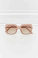 Square Metal-Plastic Hybrid Temple Sunglasses Trendsi
