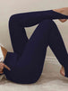 Ribbed Mid Waist Leggings Bazaarbey