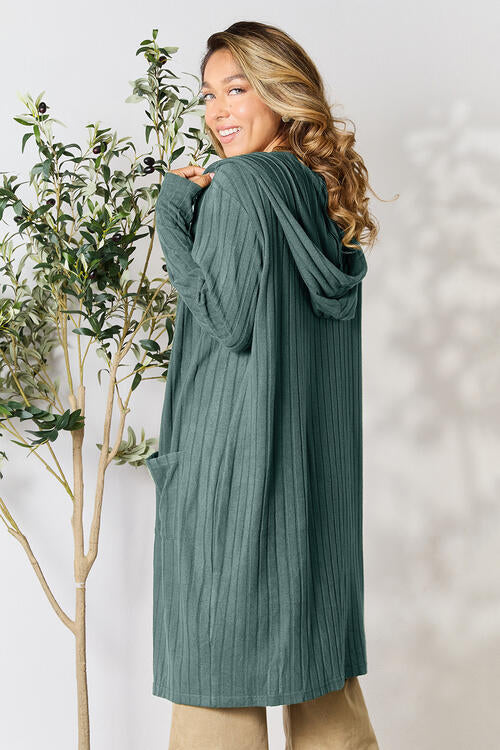   Hooded Sweater Cardigan Bazaarbey