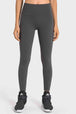 High-Rise Wide Waistband Yoga Leggings Bazaarbey