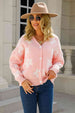 Floral Dropped Shoulder Button-Up Cardigan Trendsi