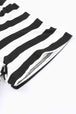 Striped V-Neck Short Sleeve Side Slit Dress -BazaarBey - www.shopbazaarbey.com