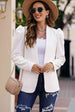  Puff Sleeve Shawl Collar Blazer Bazaarbey