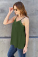  Full Size Lace Trim V-Neck Cami Bazaarbey
