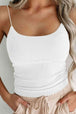 Ribbed Scoop Neck Cami Bazaarbey