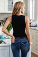 Round Neck Sleeveless Tank Bazaarbey