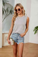 Round Neck Tank Top Bazaarbey