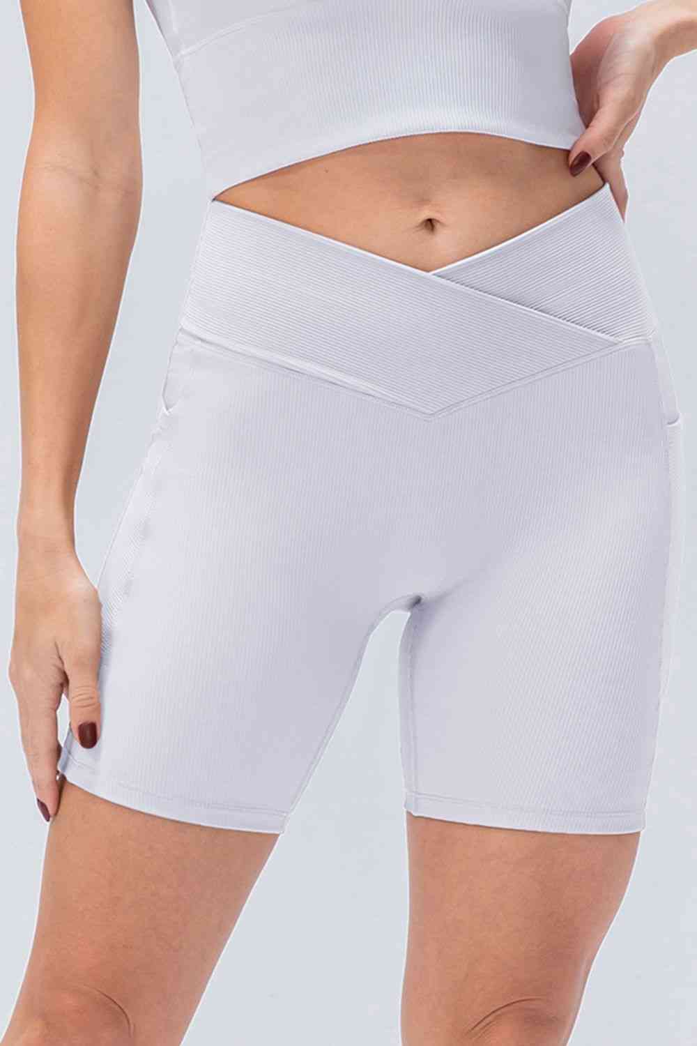Slim Fit V-Waistband Sports Shorts Bazaarbey