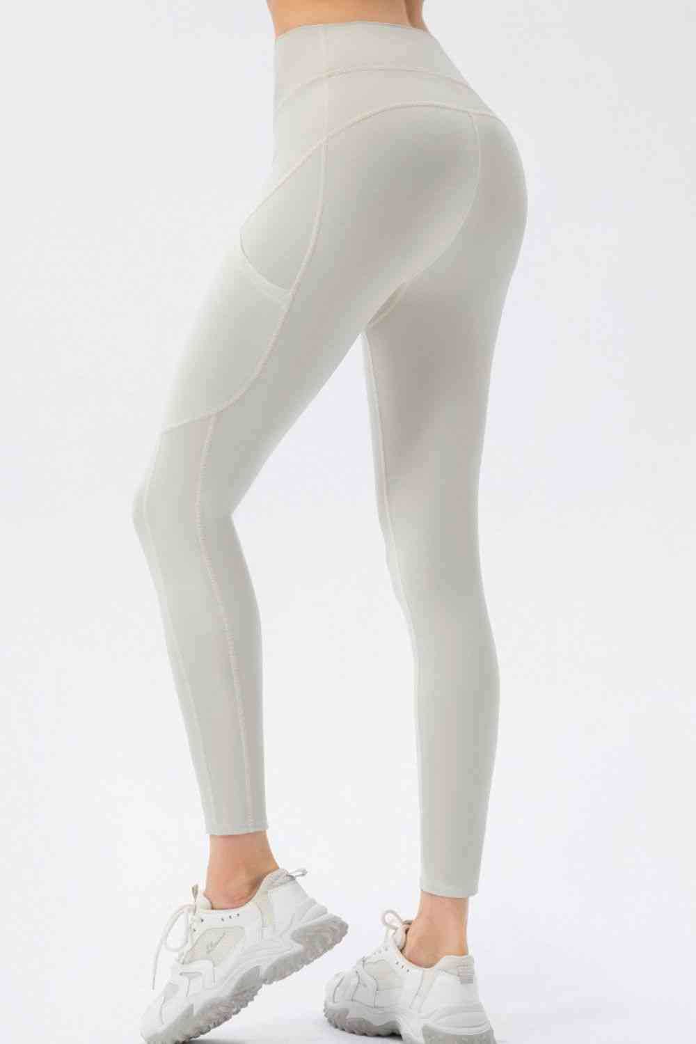 High Waist Slim Fit Long Sports Pants Bazaarbey
