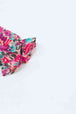 Floral Smocked V-Neck Flounce Sleeve Dress -BazaarBey - www.shopbazaarbey.com