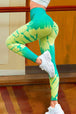 Tie-Dye High Waist Sports Leggings Bazaarbey