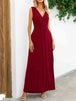  Neck Sleeveless Maxi Dress -BazaarBey - www.shopbazaarbey.com