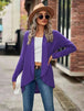 Open Front Long Sleeve Cardigan Bazaarbey