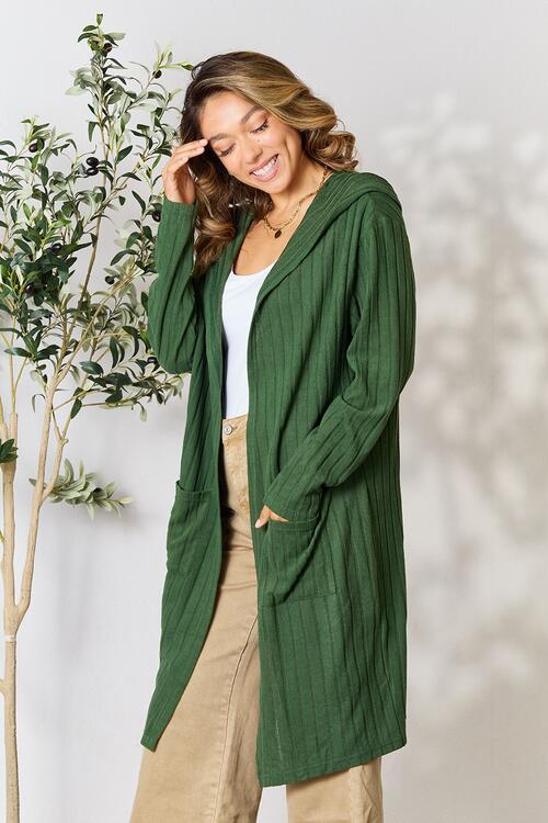  Hooded Sweater Cardigan Bazaarbey