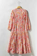 Paisley V-Neck Tied Dress -BazaarBey - www.shopbazaarbey.com