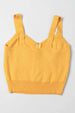 Zip-Up Cutout Sleeveless Knit Top Trendsi