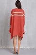 Half Button Handkerchief Hem Dress -BazaarBey - www.shopbazaarbey.com