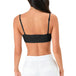 Scoop Neck Spaghetti Strap Bra Bazaarbey