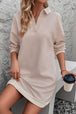  Dropped Shoulder Dress -BazaarBey - www.shopbazaarbey.com