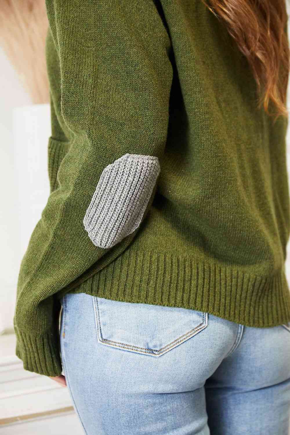   Long Sleeve V Neck Button Down Cardigan Trendsi