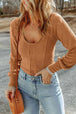 Scoop Neck Long Sleeve Top Trendsi