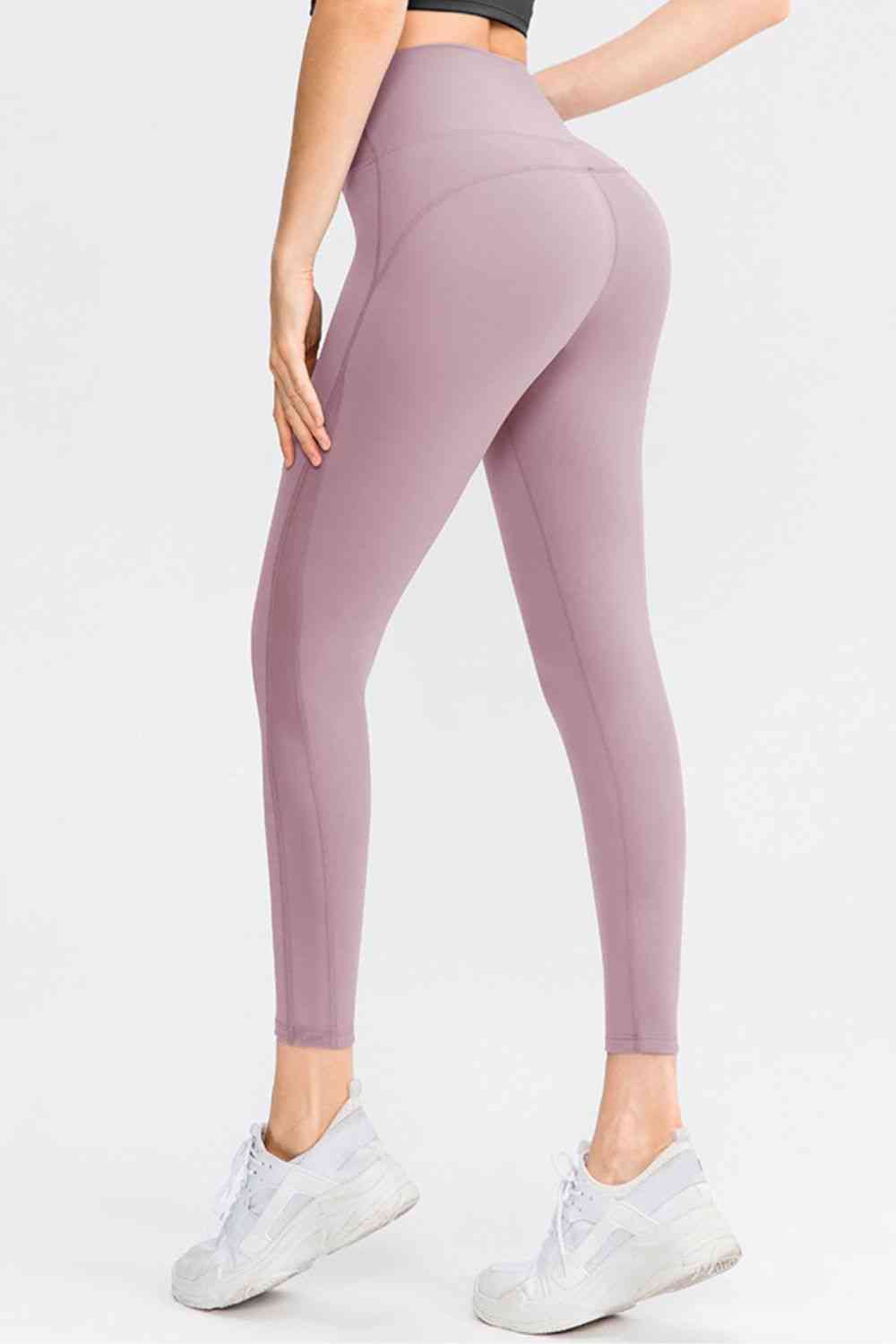 Wide Waistband Slim Fit Long Sports Pants Bazaarbey