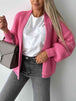 Open Front Dropped Shoulder Cardigan Bazaarbey