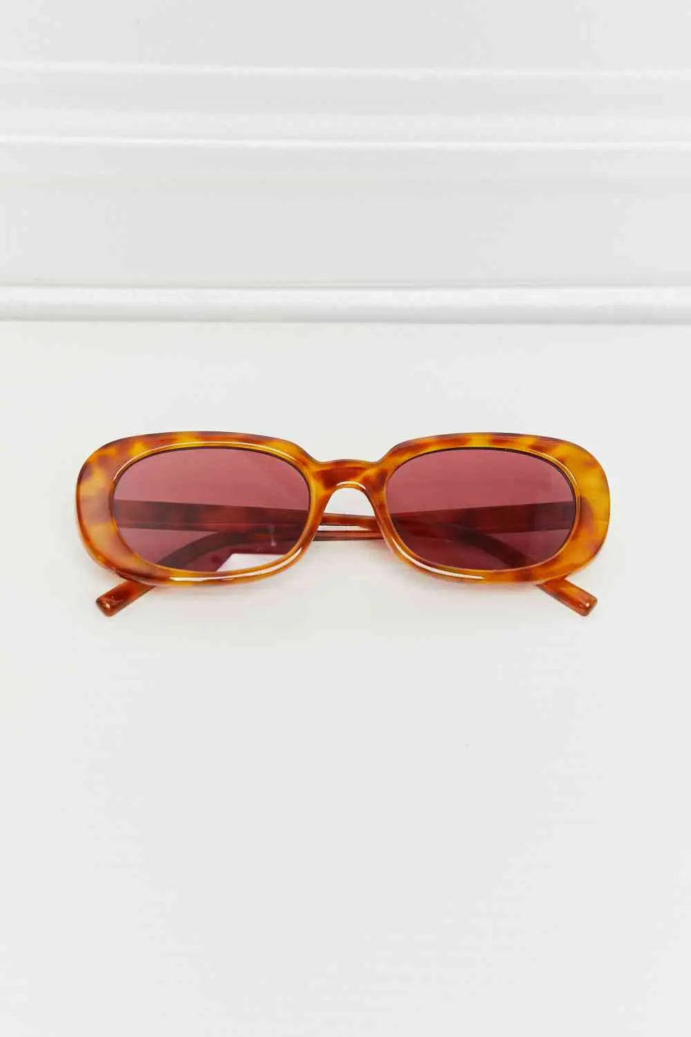 Oval Full Rim Sunglasses Trendsi