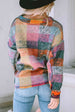 Plaid V-Neck Button Down Jacket Bazaarbey